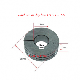 Bánh xe đẩy dây hàn OTC 1.2-1.6mm