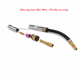 Bộ Đầu súng hàn 500A- Nối tiếp ren trong