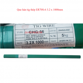 Que hàn tig sắt ER70S - 6  3.2x1000