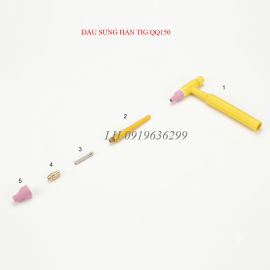 Đầu hàn tig QQ150