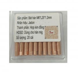 Béc hàn CO2 M6 *25 *1.2