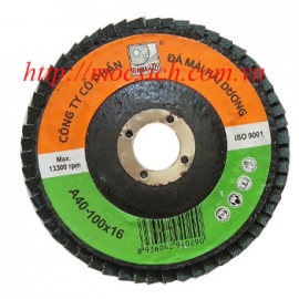 Nhám xếp A40 phi 100 (10 viên)