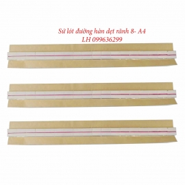 Sứ lót đường hàn dẹt rãnh 8- A4 