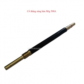 Cổ thẳng súng hàn pana 500 - ren trong lắp nối ren ngoài